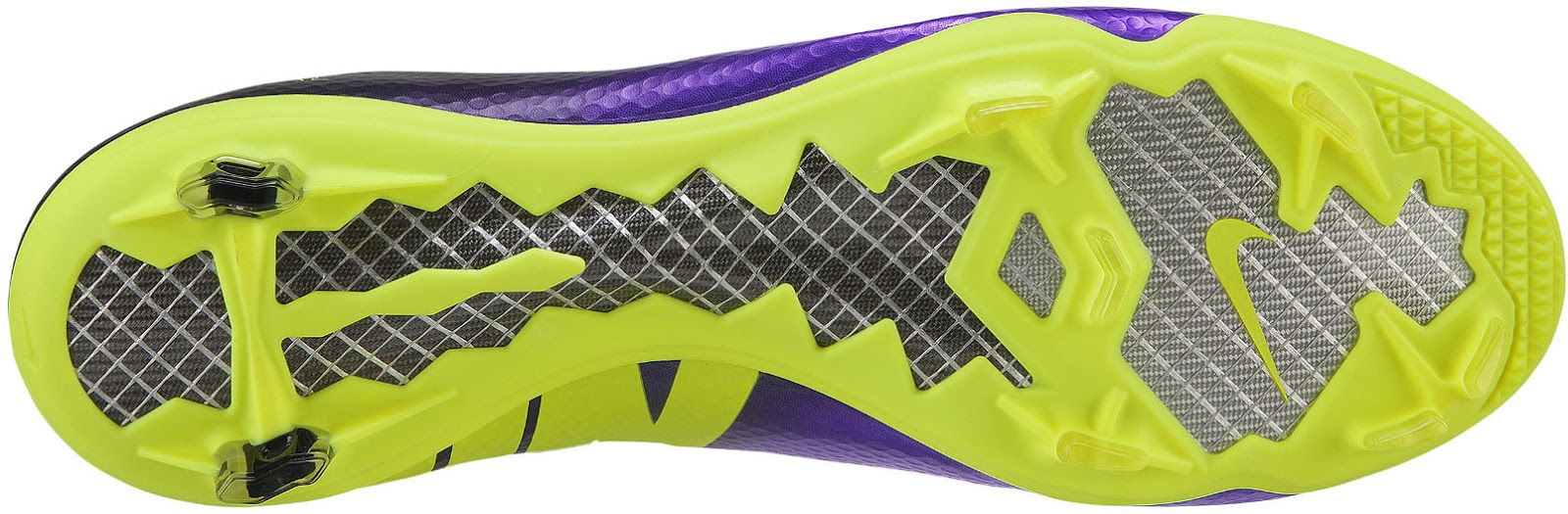 mercurial purple and green