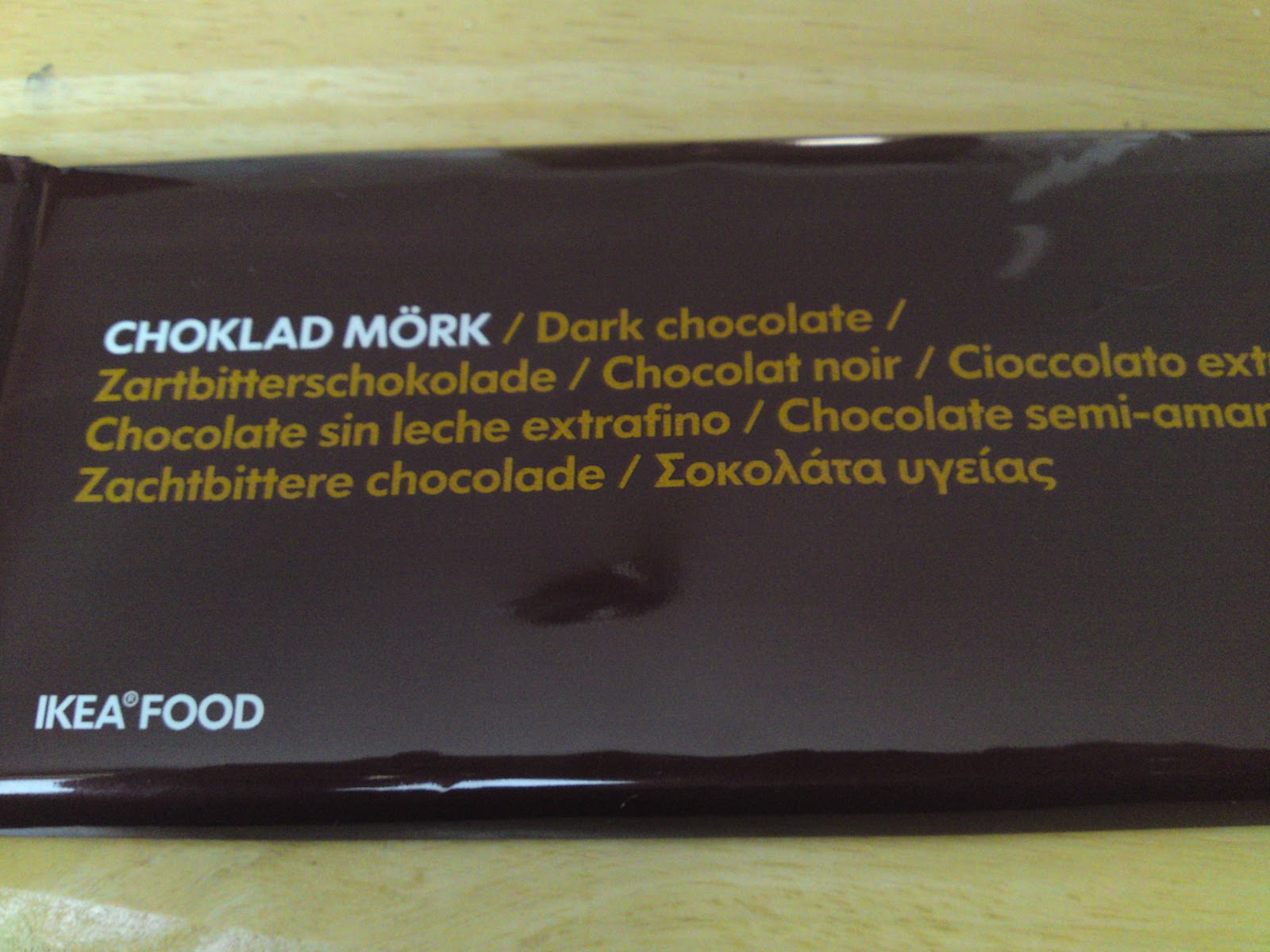 Lactose Free UK Ikea Dark Chocolate