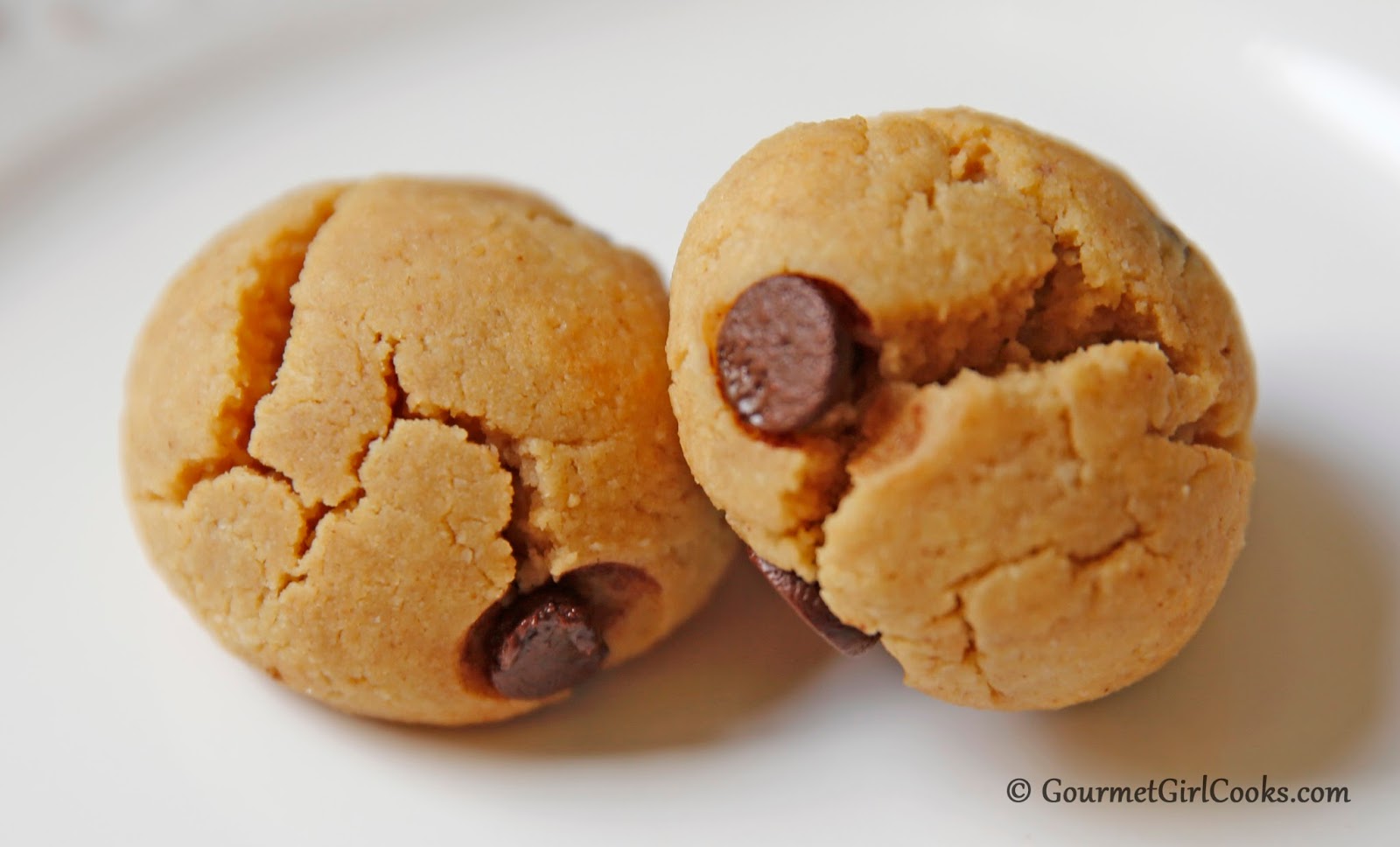 Gourmet Girl Cooks Peanut Butter Chocolate Chip BonBon Cookies