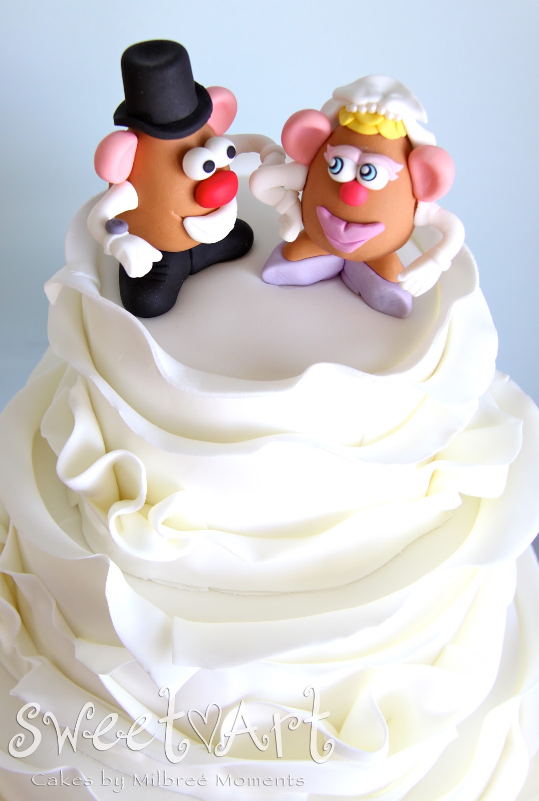 Sweet Art Cakes by Milbreé Moments Mr & Mrs Potato Head Franz