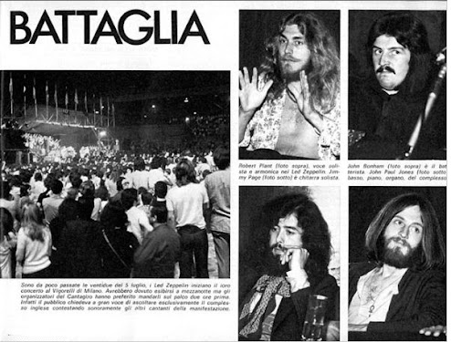The Clock That Went Backwards Again: Led Zeppelin - 1971-07-05 - Milan