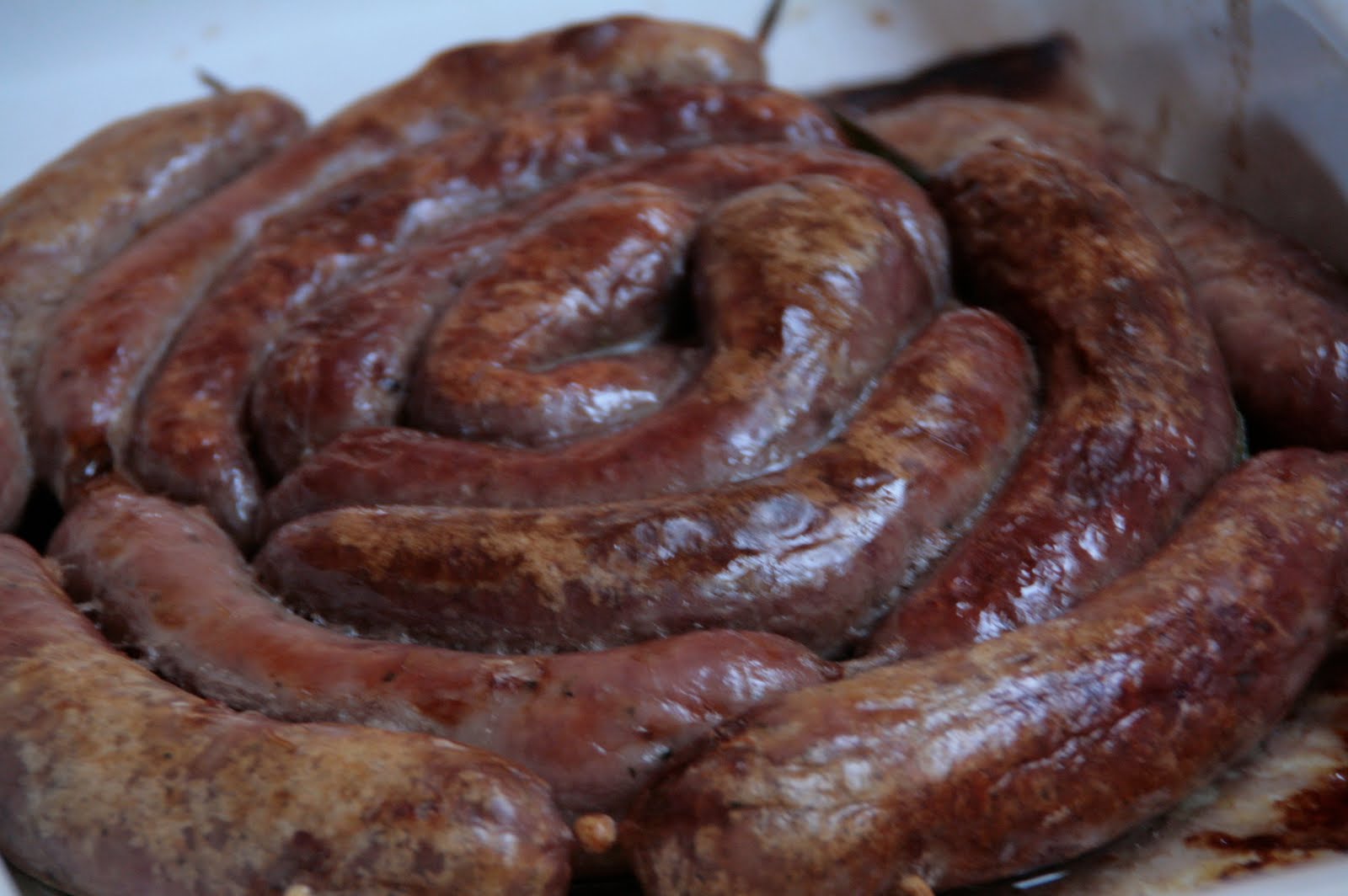My Jamie Oliver Experiment Catherine Wheel Sausage, Horseradish Mash