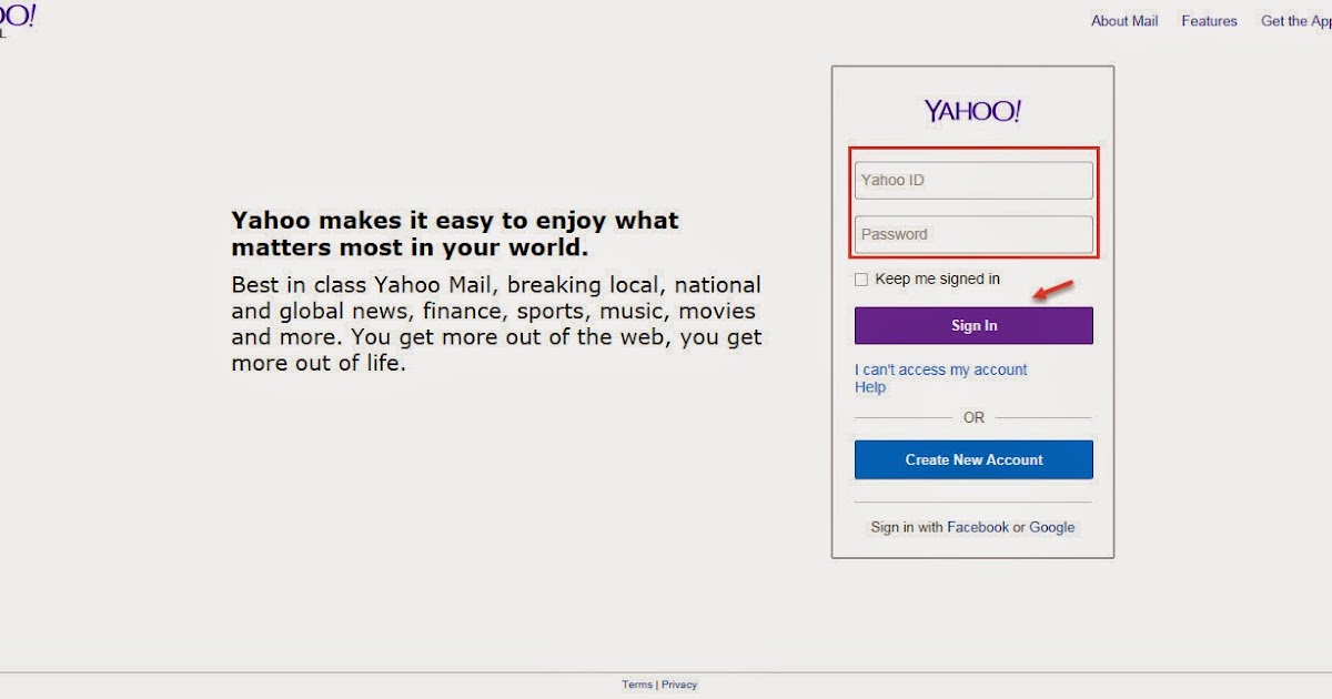 how to block unknown email sender in yahoo
