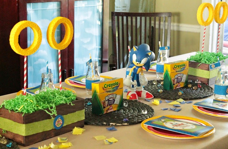 Cupcake Wishes & Birthday Dreams: Real Parties Adam's Sonic the