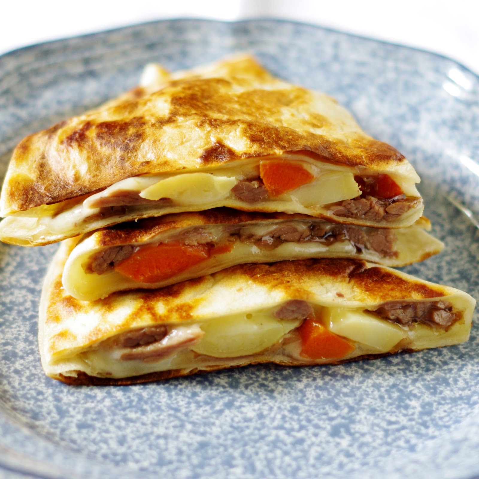 Sage Trifle Pot Roast Quesadillas