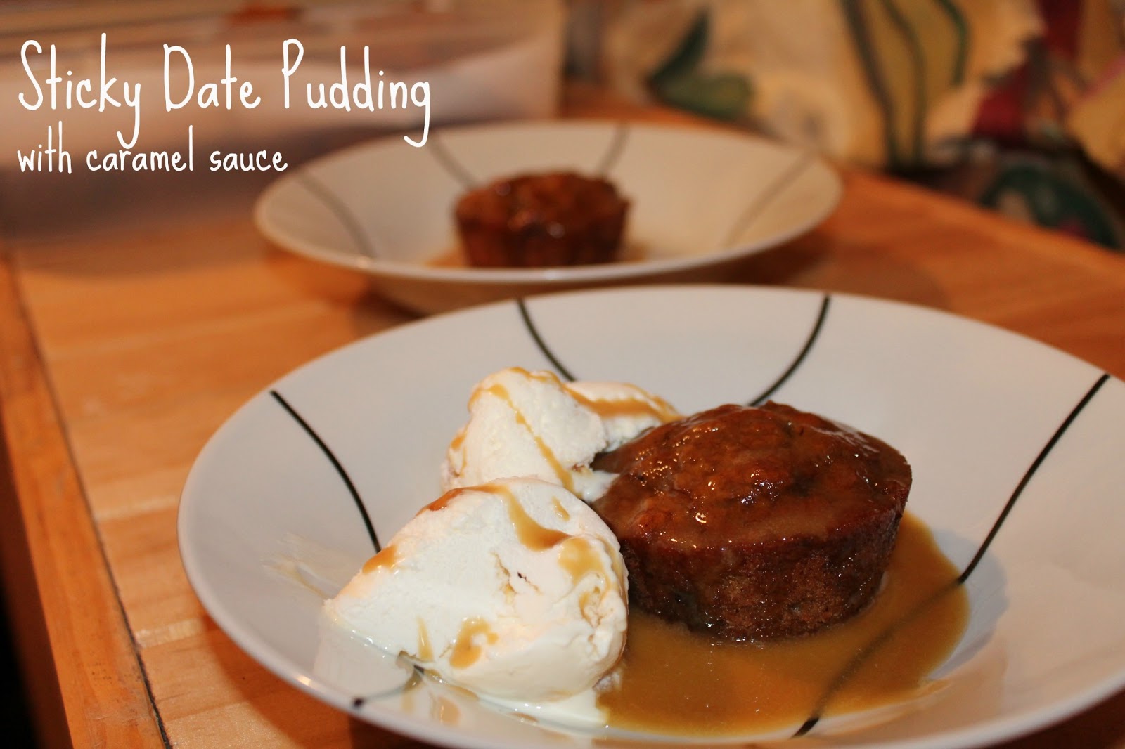 The Cottage Diaries Sticky Date Pudding with Caramel Sauce