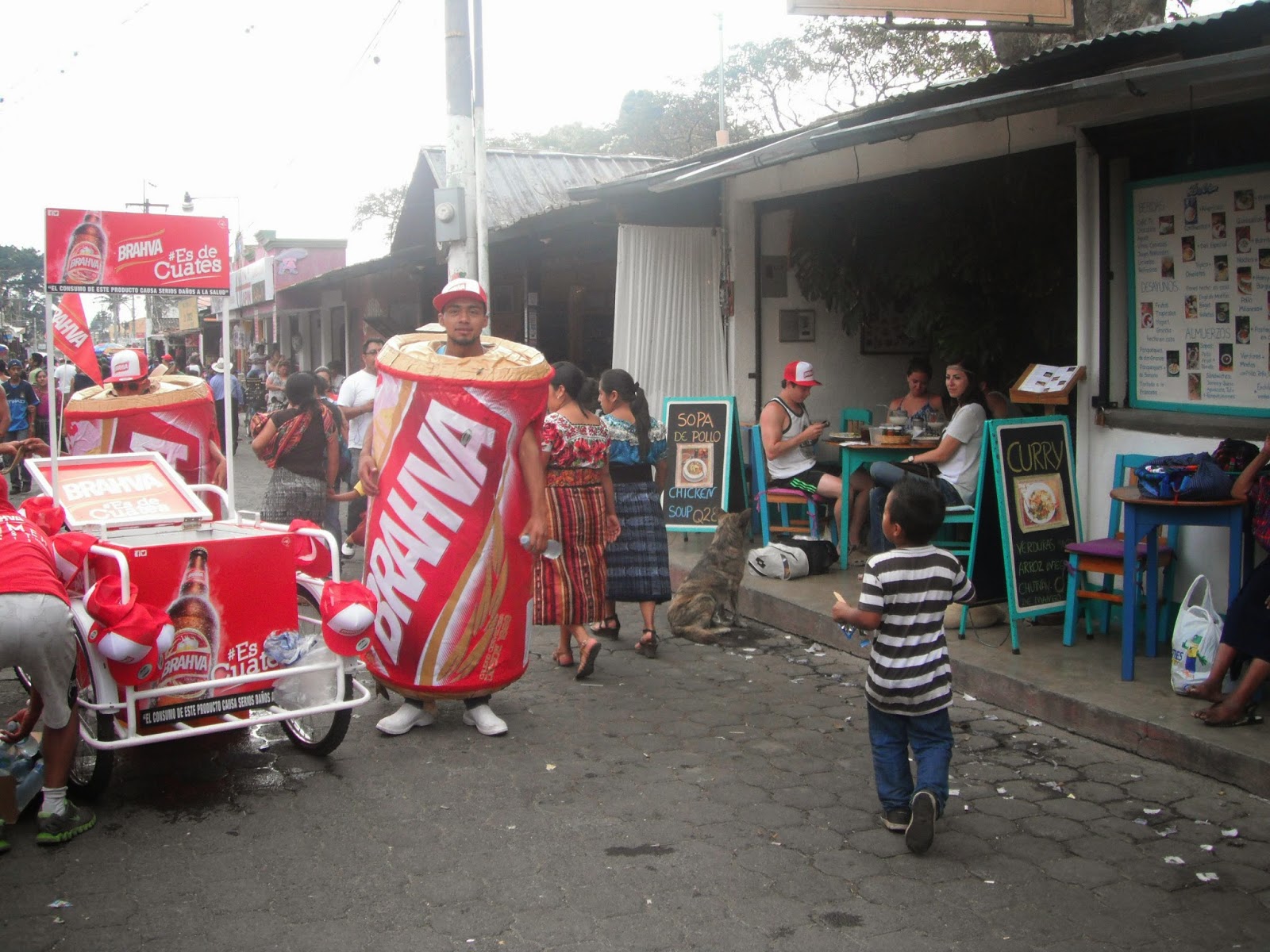 Calle Santander Panajachel Guatemala