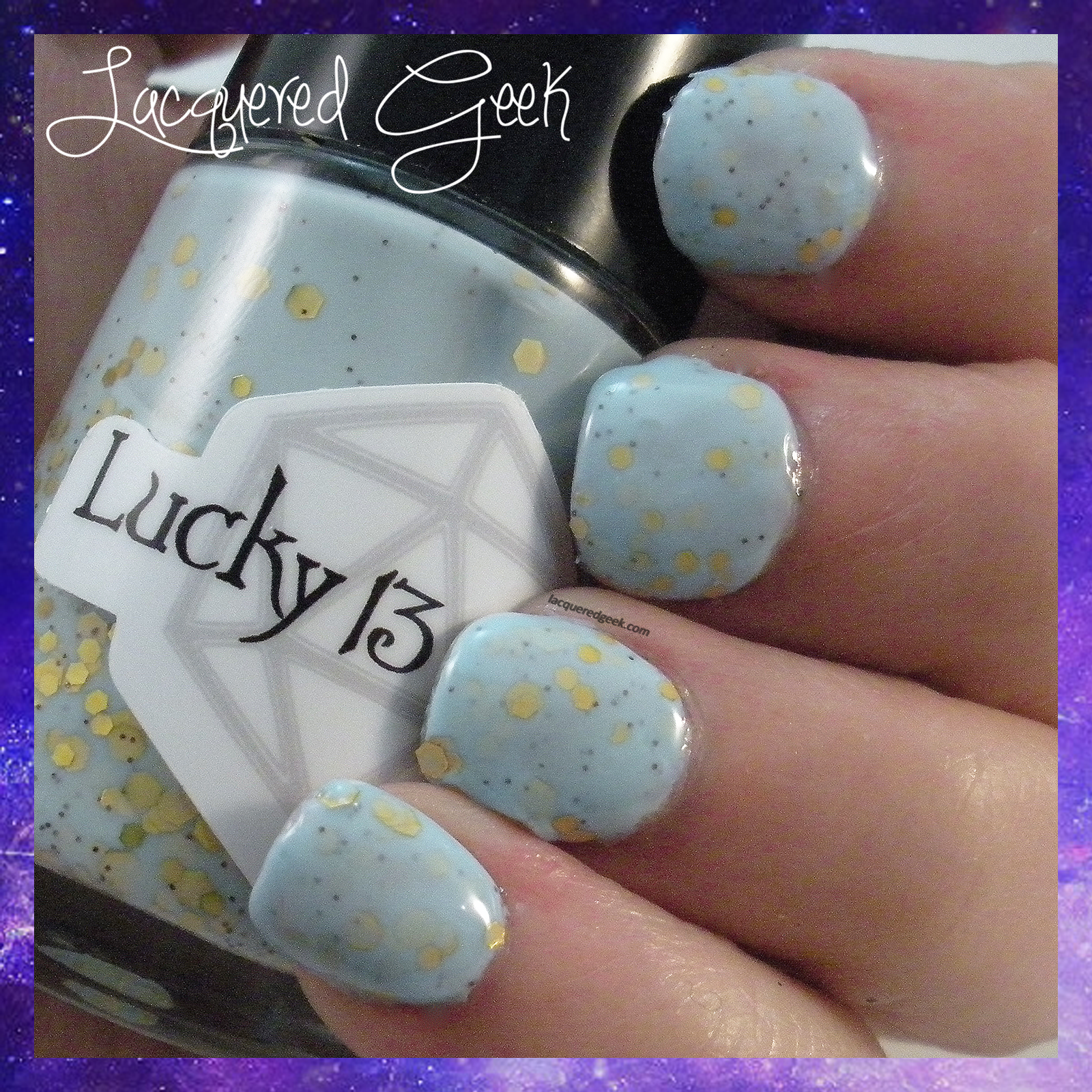 Lucky 13 Lacquer Softening the Bad Things swatch