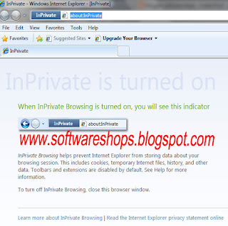 Private Browsing in IE