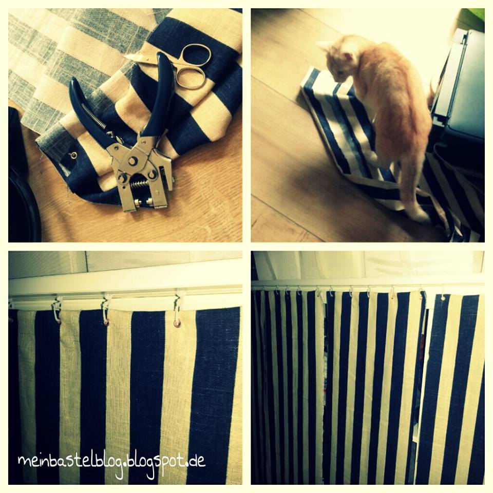 mein Bastelblog Vorhang für Ikea Expedit Regal