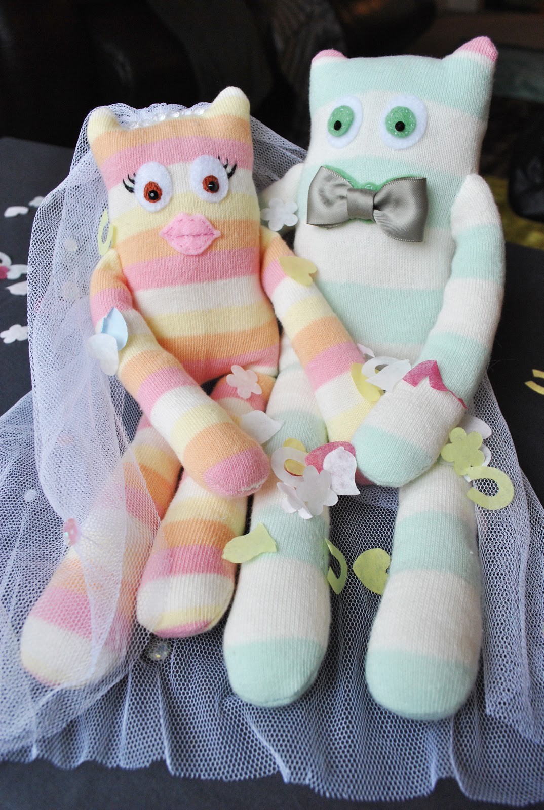 Knicker Elastic Fantastic Diy Wedding Sock Monsters Diy Fantastic Wedding Sock Monsters