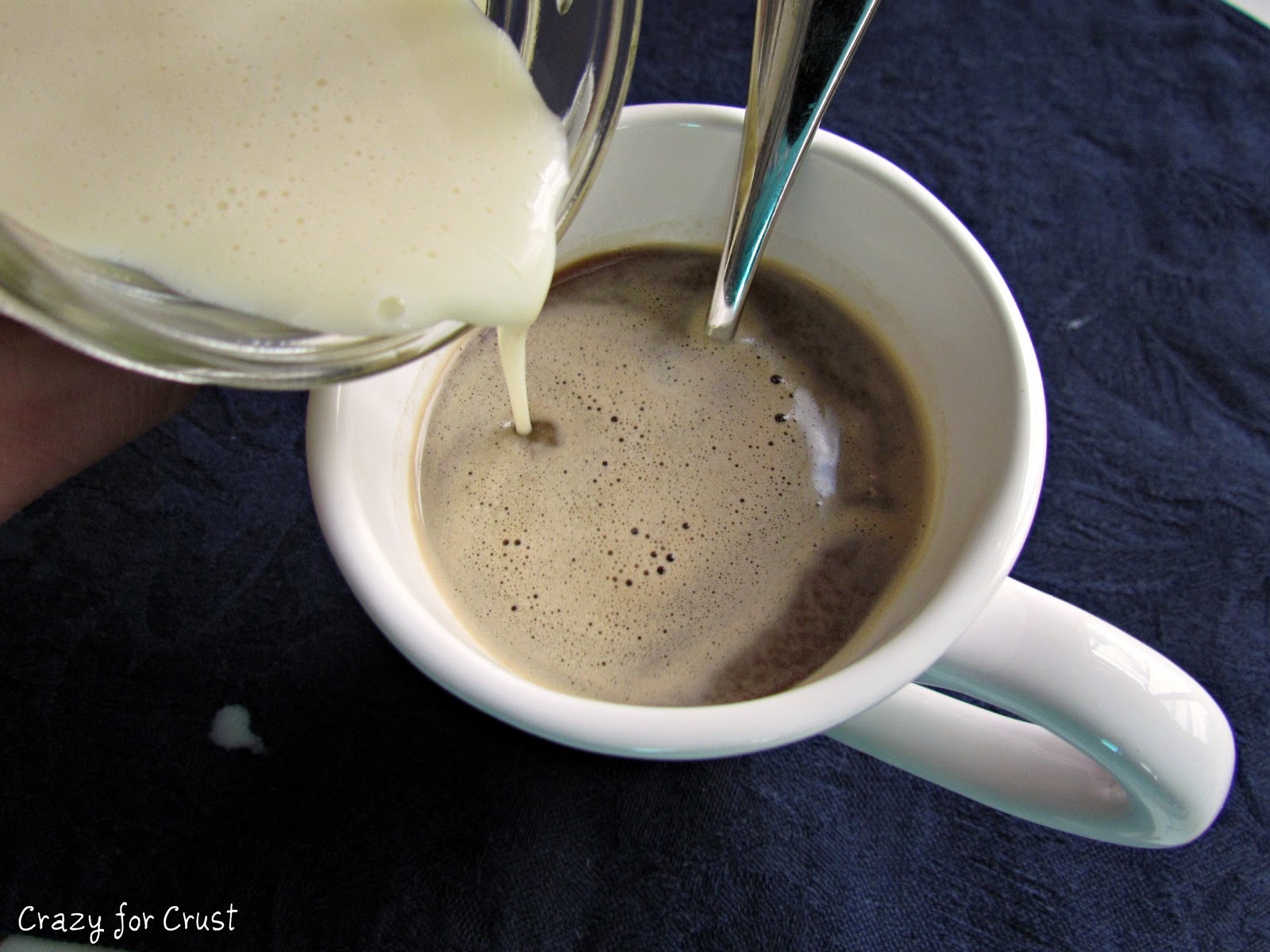 Cake Batter Coffee Creamer Crazy for Crust