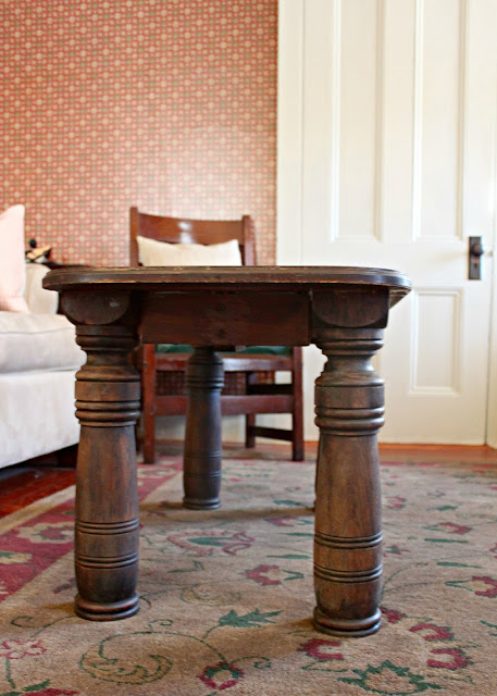 Papered House_DIY coffee table legs