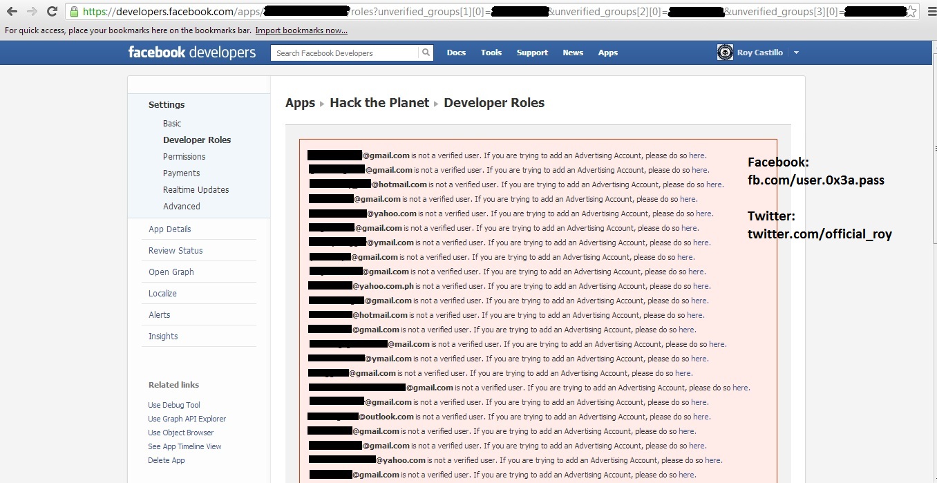 Hacking Facebook With Id Number