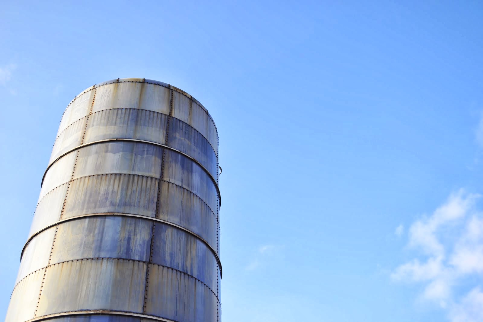 Old Blue Silo reupurposed silo pieces