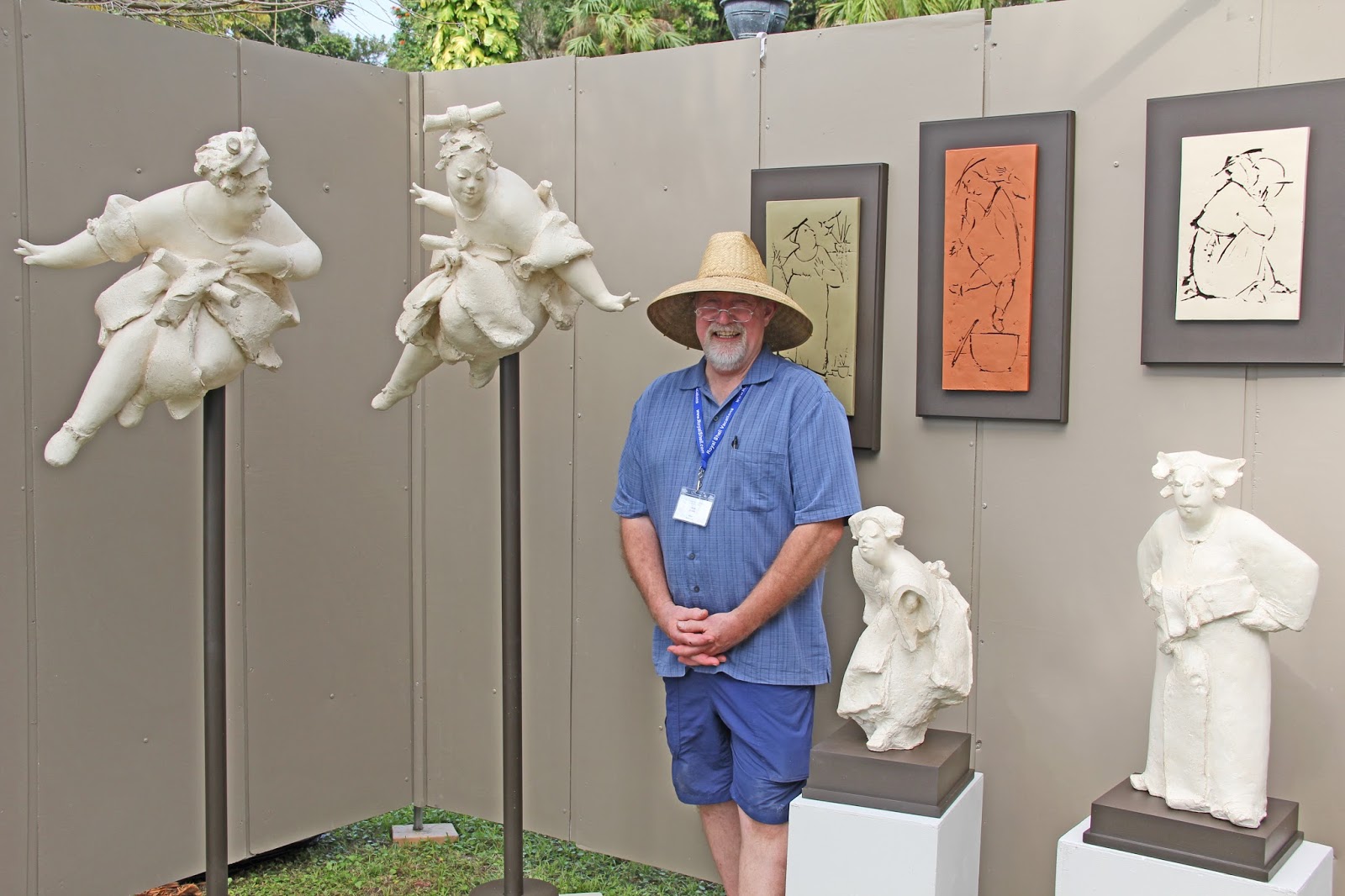 Naples and Hartford in Season Bonita Art Show Ceramics, Pottery and