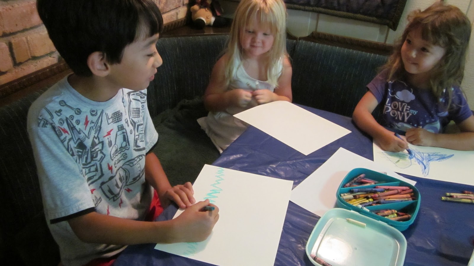 Ms. Nancy's Nook WatercolorCrayon Resist Kids' Art