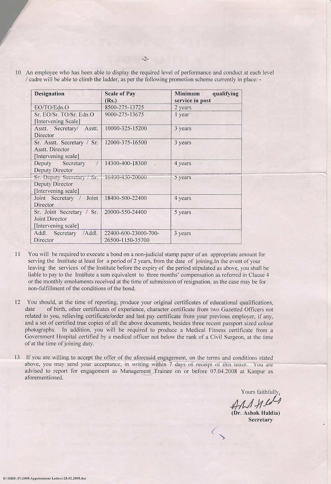 appointment letter annexure format atal bajpai icai discrimination appointment letter annexure format atal bajpai icai discrimination