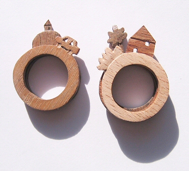 anillos de madera