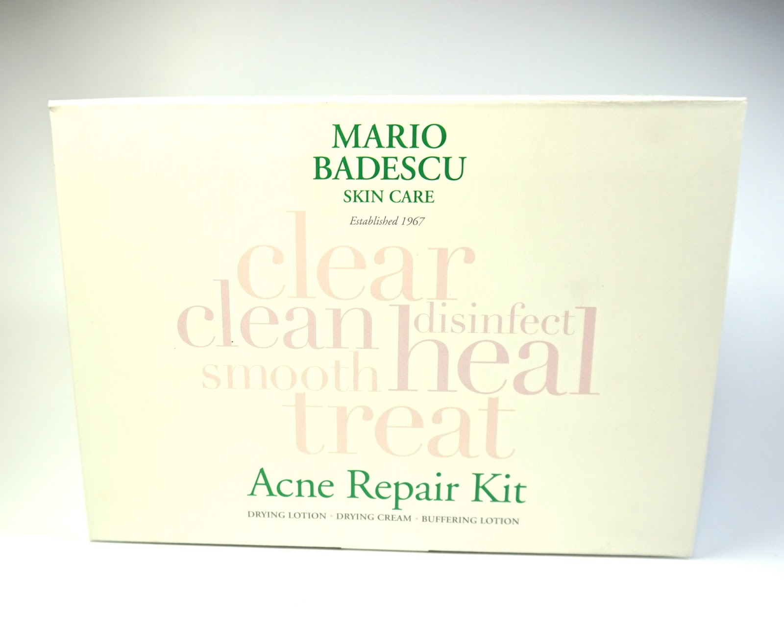 Mario Badescu Acne Repair Kit + Enzyme Cleansing Gel Review The