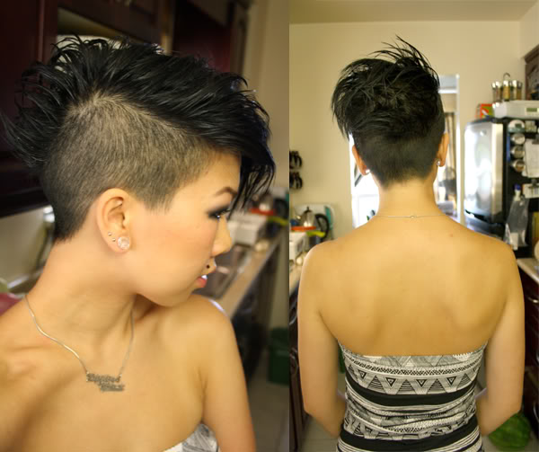 The Pixie Revolution Hot Or Not The Mohawk Fauxhawk On Women