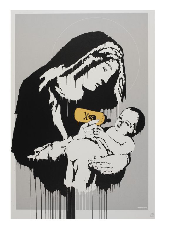 Banksy Virgin Mary