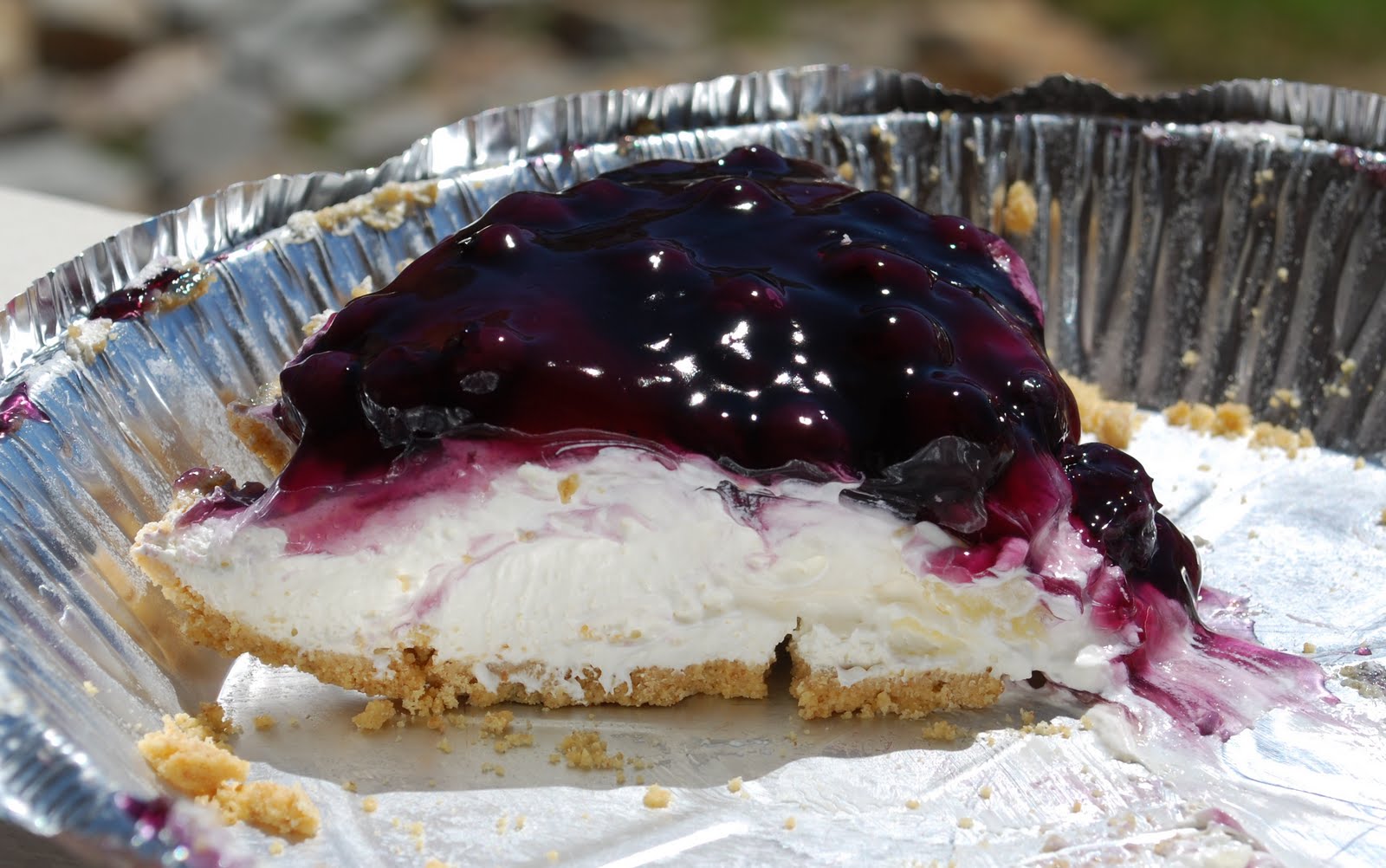 Mommie Guide Banana Blueberry Cream Pie