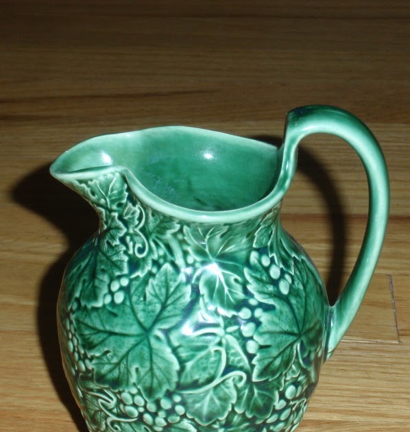 Wedgwood For Sale Wedgwood Barlaston Majolica Green 5" Pitcher Creamer