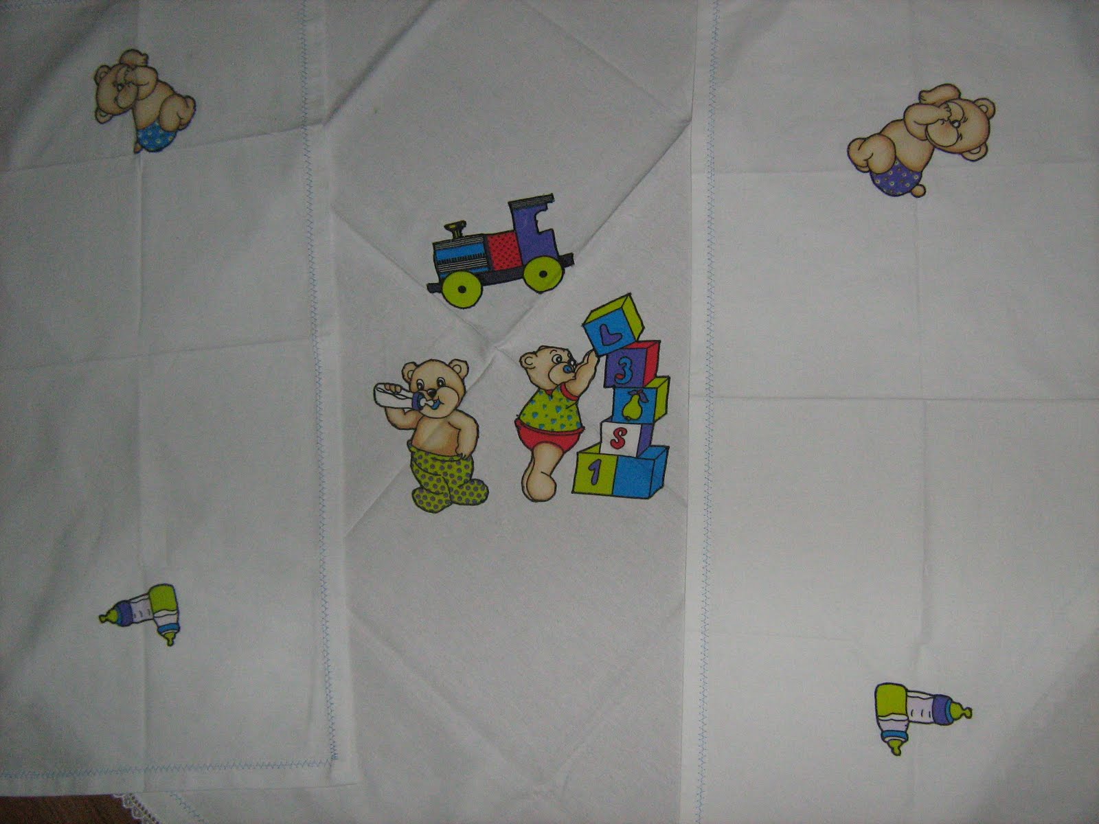 zuhalce bebek pike takımı.kundak ve kol bezleri