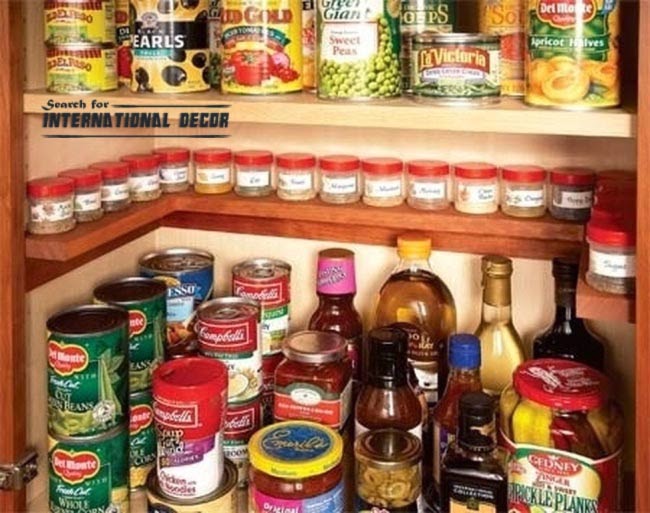 Shelf For Spices Organizing Small Apartment Space Saving Ideas