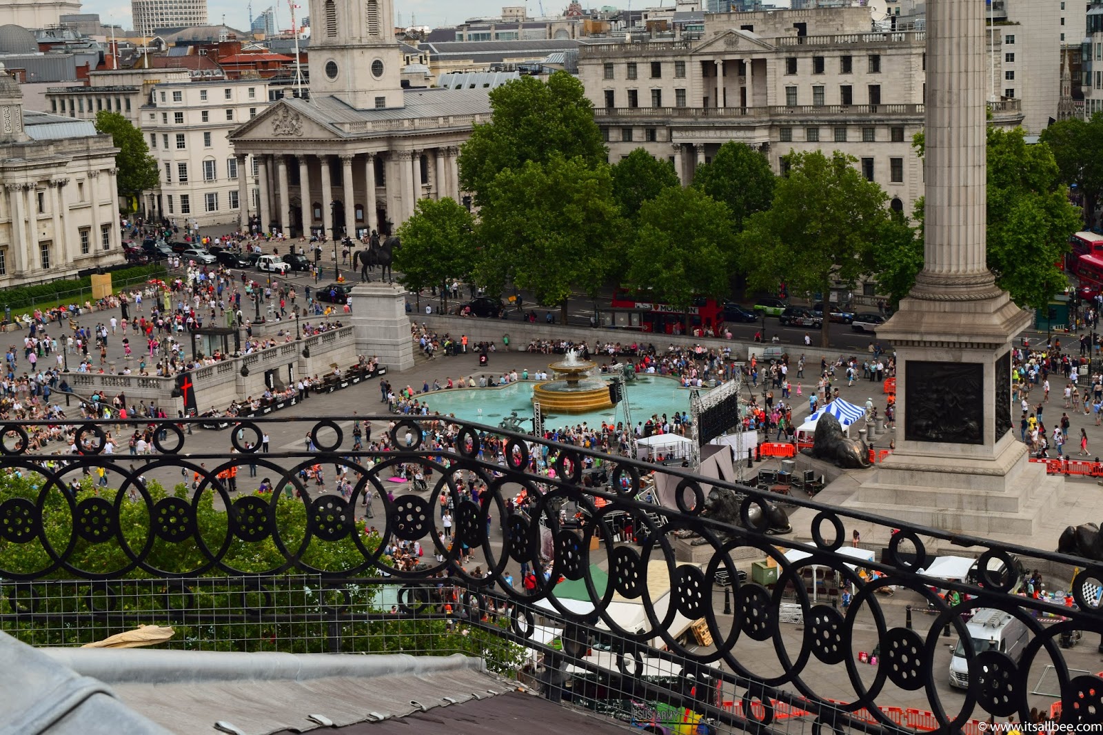 Trafalgar Square London's Best Roof Top Bars ItsAllBee