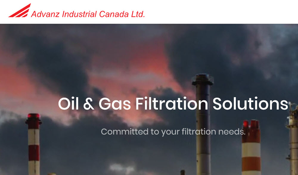 Oil and Gas Filters by Advanz Industrial Canada LTD.