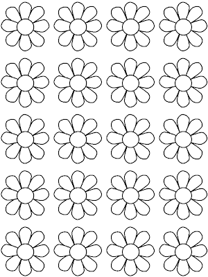 Daisy Flower Template Printable