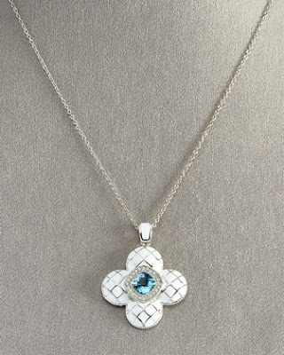 blue flower pendant necklace blue flower pendant necklace