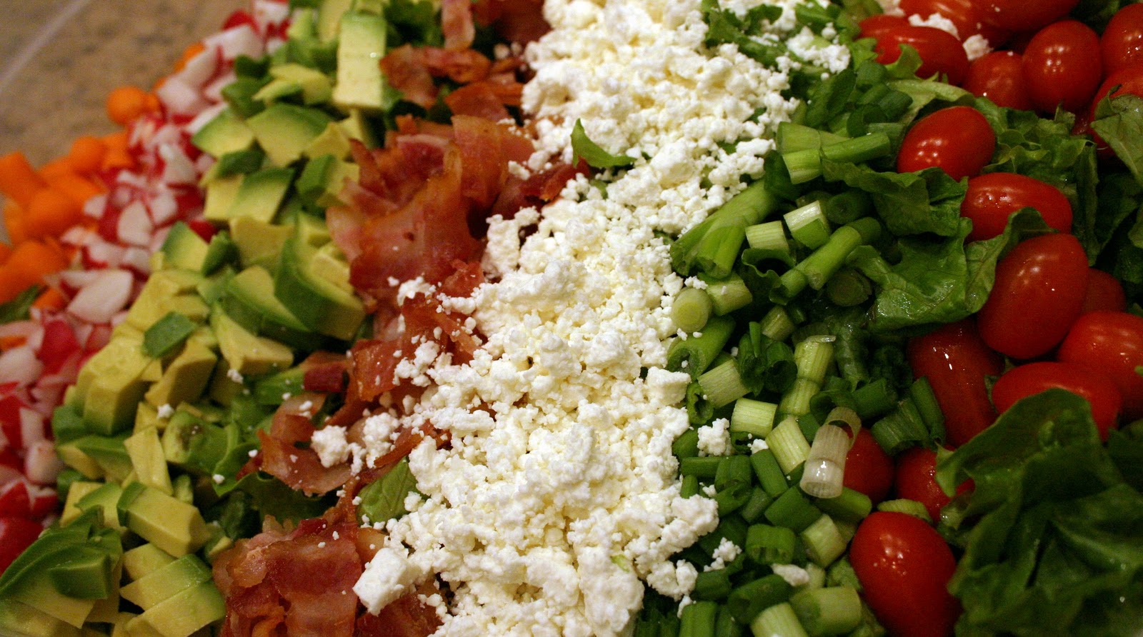 Cobb Salad with Red Wine Vinaigrette TaylorMade