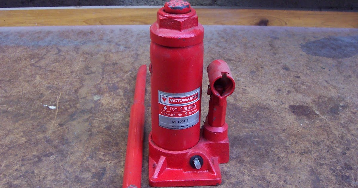 Rouge River Hydraulic Bottle Jack Filling and Release Valve