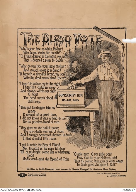 Reasons for conscription ww1 image