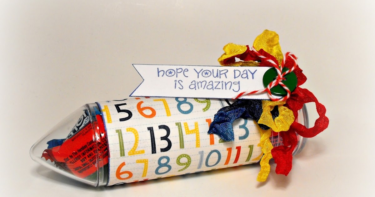 Stacey's Creative Corner Crayon Candy Container