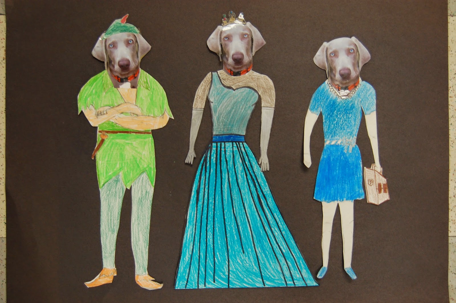 super happy art class: William Wegman Dogs