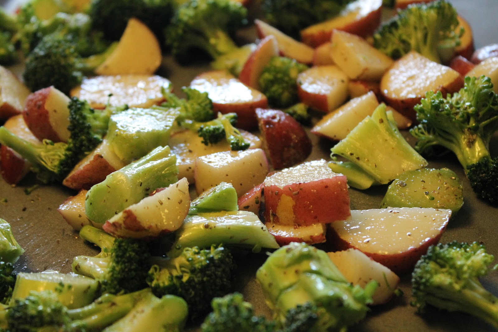 Roasted Potatoes and Broccoli TfDiaries By Megan Zietz
