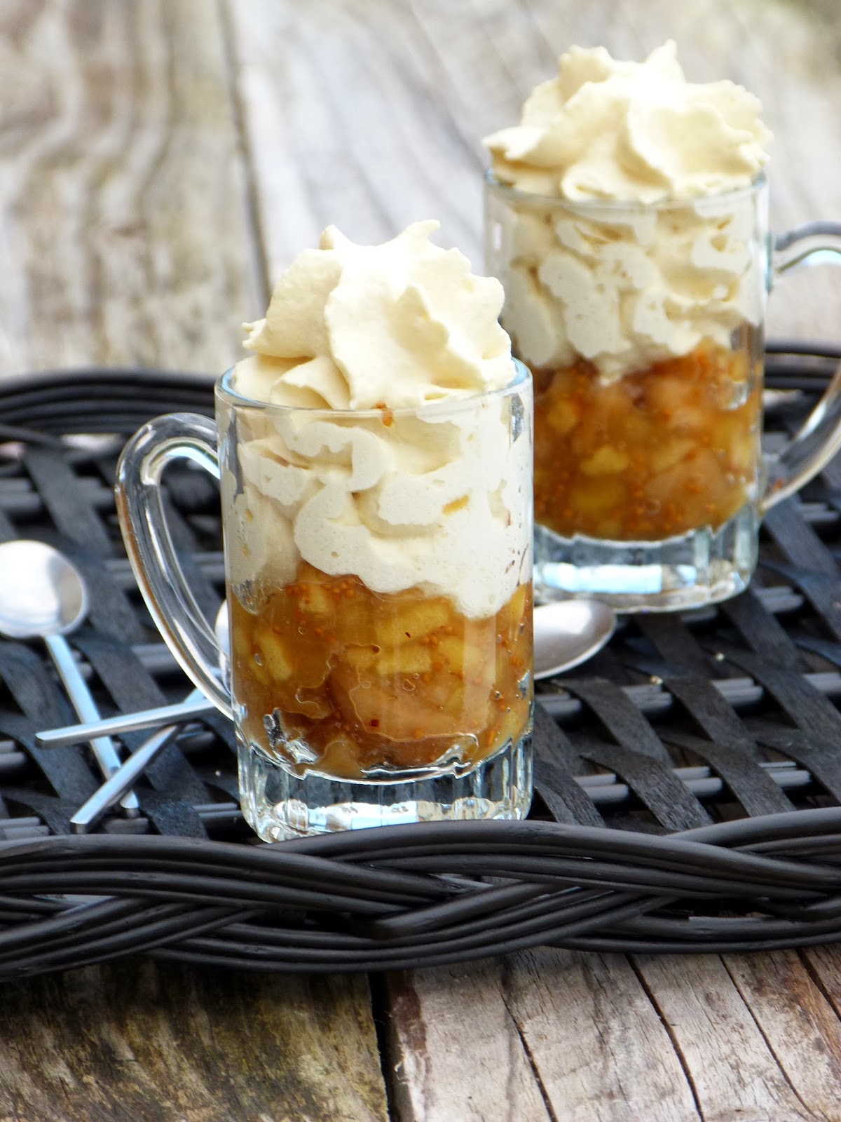 Chic, Chic, Chocolat... Mousse de foie gras et compotée épicée de
