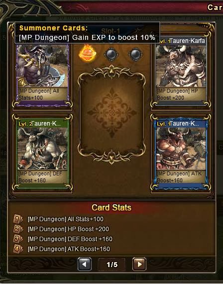 Wartune 2.1 Part 4 - March 5th Card+Set+MP+Dungeon+Bonuses