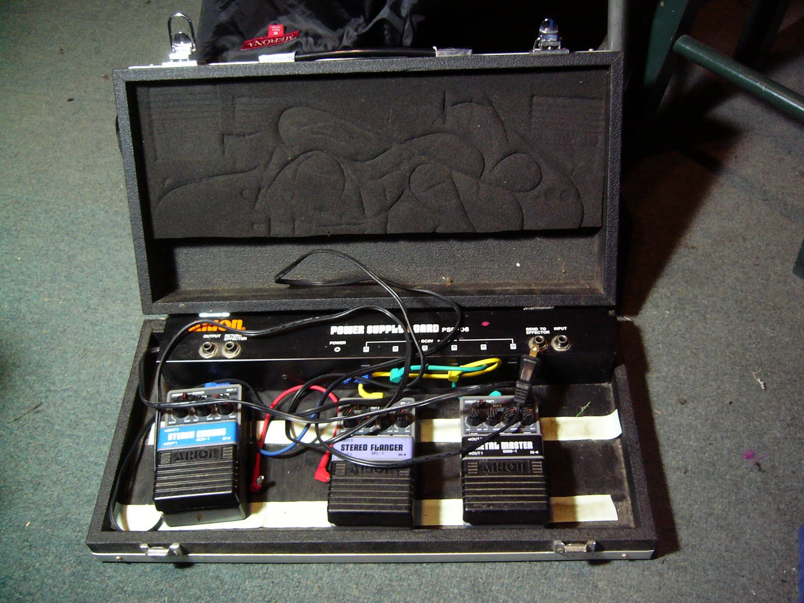 Tyrannosaurus Mouse Arion pedalboard for sale