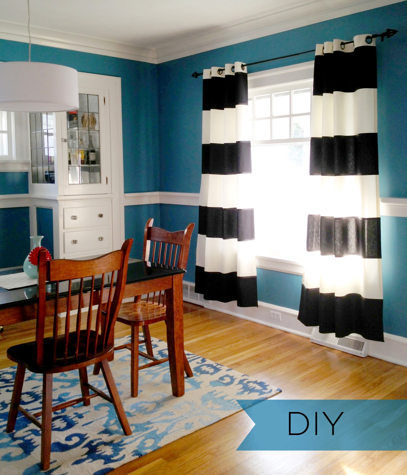 Shore Society Diy Bold Striped Curtains