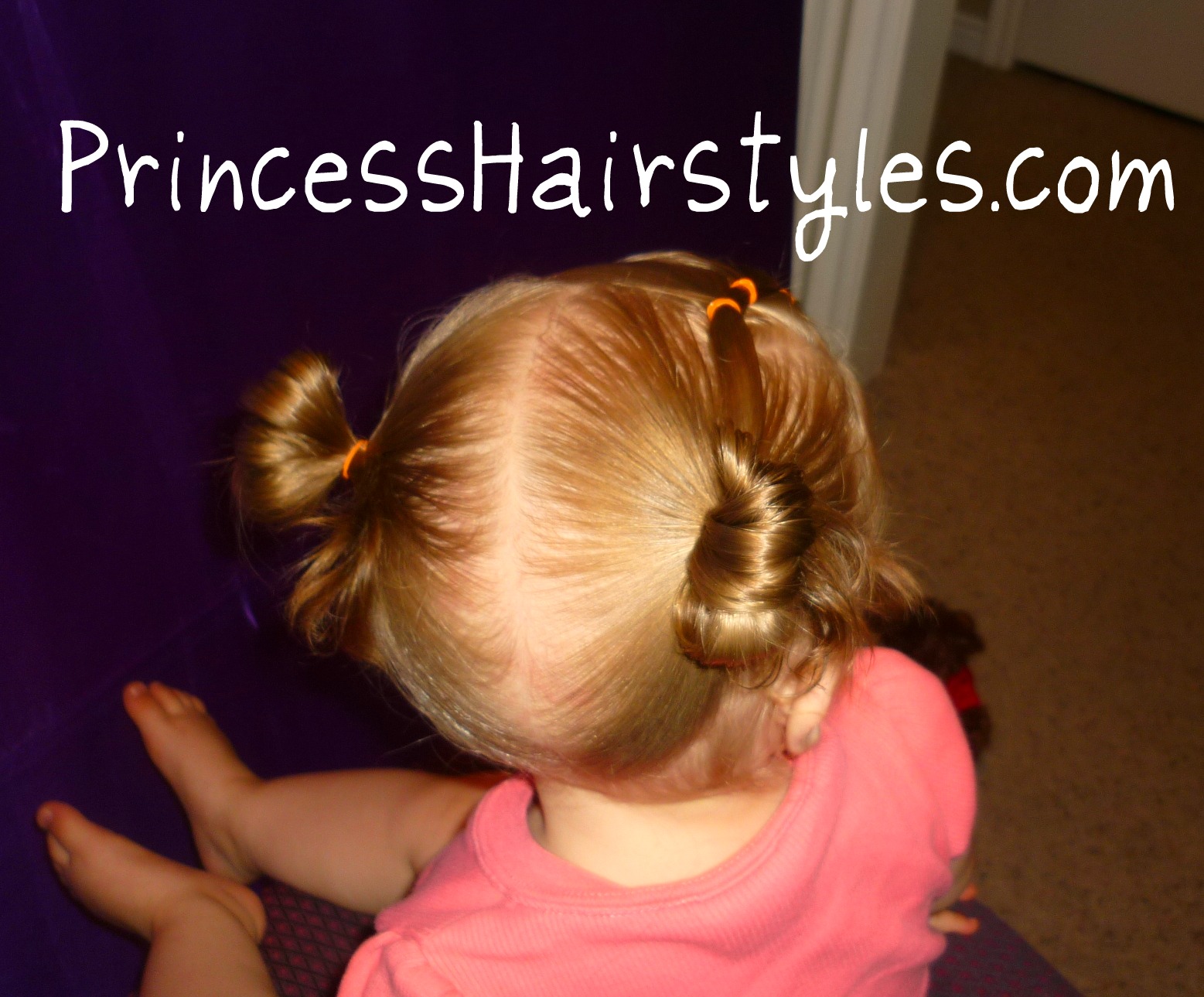 Toddler Hairstyles, Elastic Braid Pigtails | Hairstyles For Girls ...