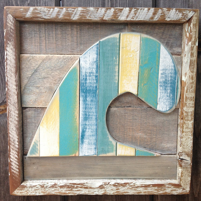 reclaimed wood art