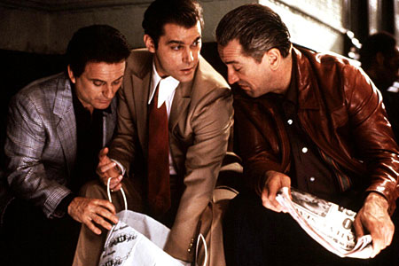 Ray Liotta, Robert De Niro y Joe Pesci  en "Uno de los nuestros" Ray Liotta, Robert De Niro y Joe Pesci  en "Uno de los nuestros"