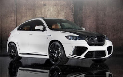 2011 Mansory BMW X6 M in black and white colour