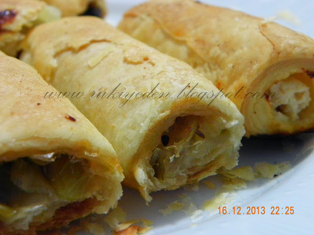 Rukiye�nin Günlüğü Pırasalı Börek (boşnak, arnavut böreği de deniyor)