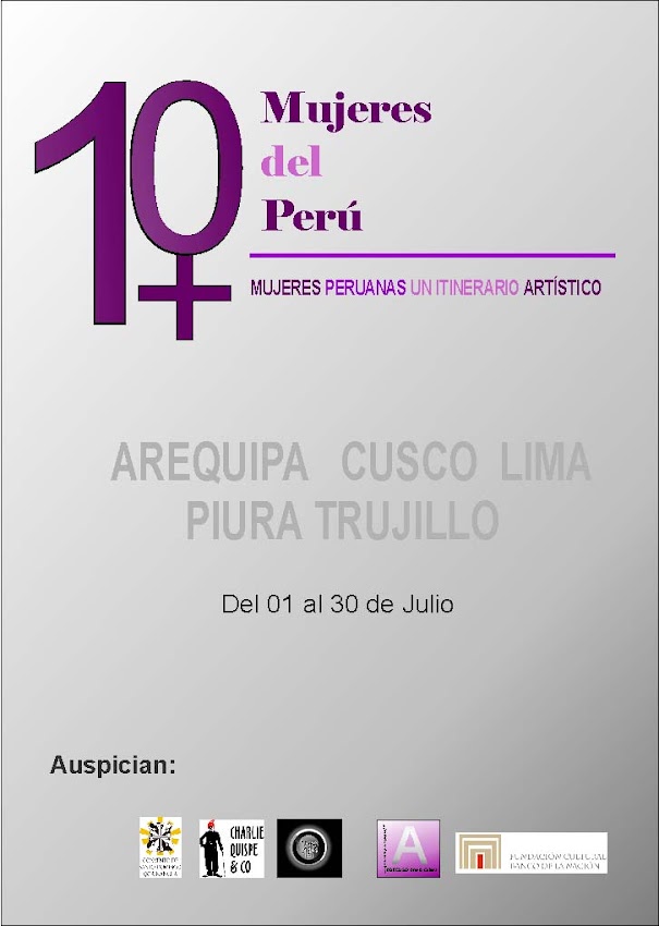 Diez Mujeres Artistas del Perú
